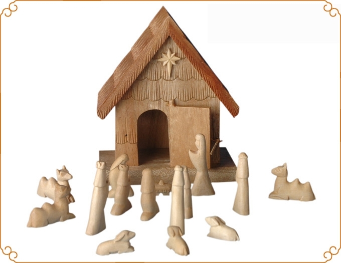 Wood-carver Small Nativity Set&nbsp;