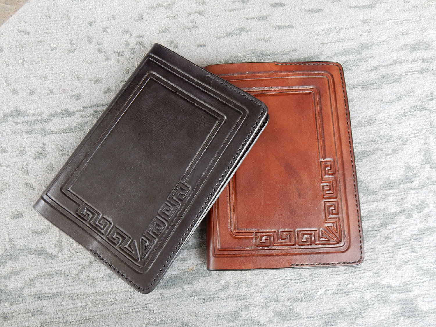 <p>Carved Leather Notebook Covers&nbsp;</p>