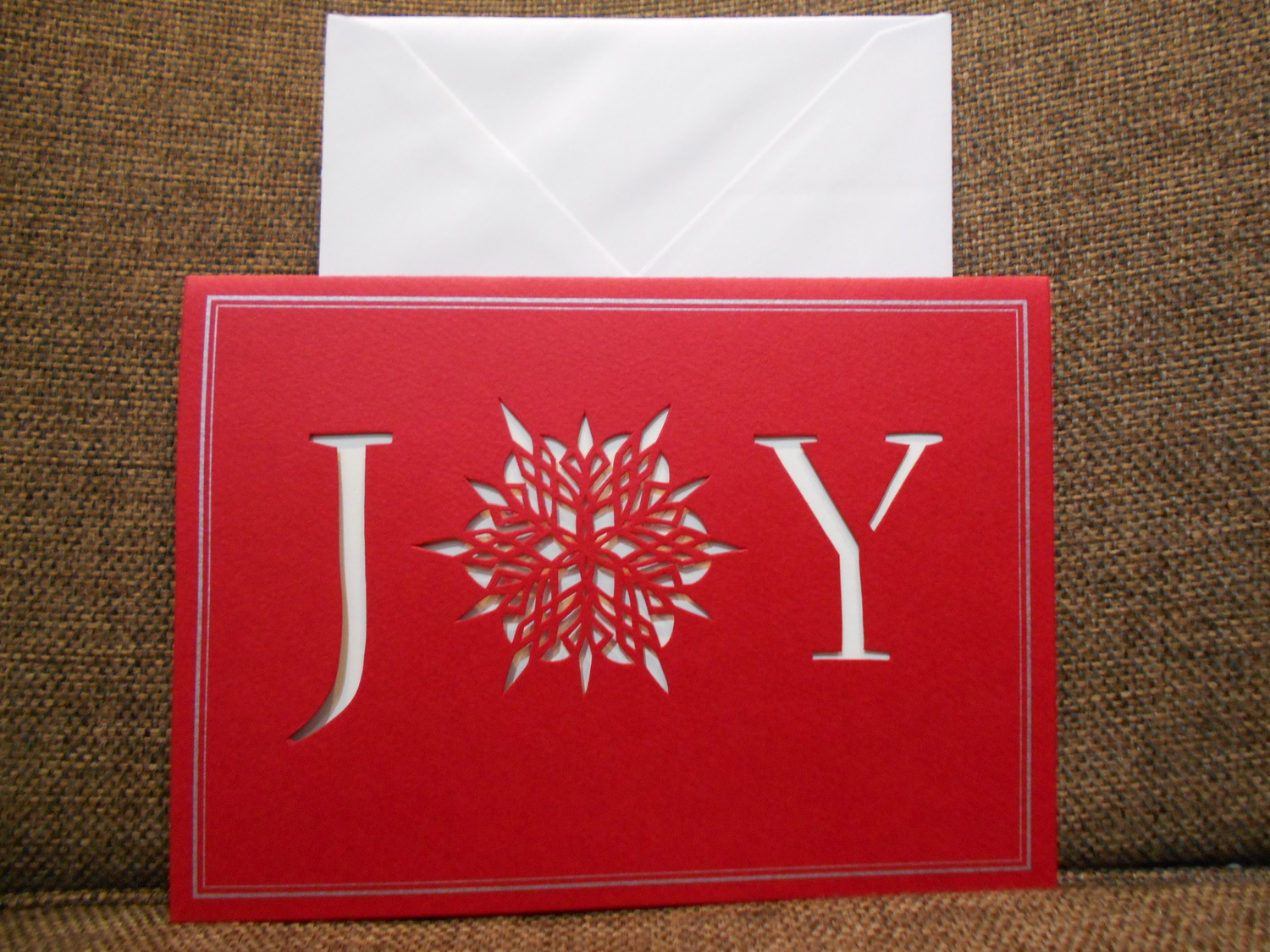 <p>Joy at Christmas Card&nbsp;</p>