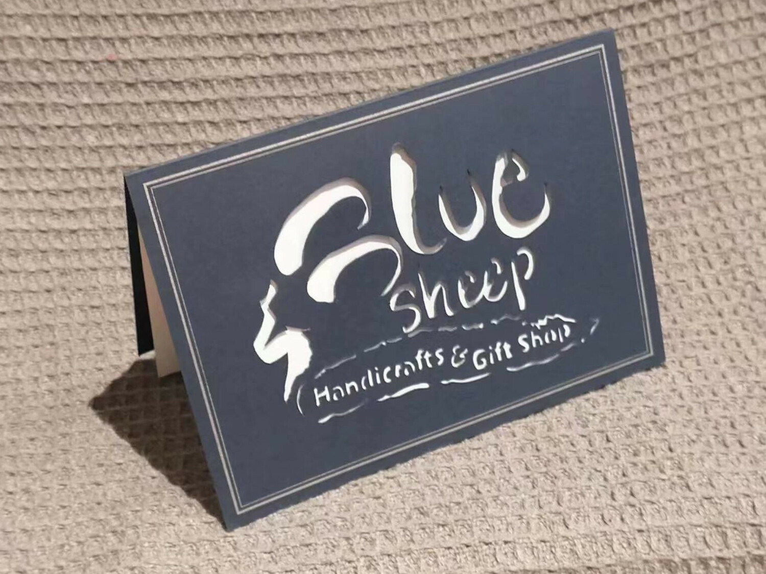 <p>Blue Sheep Custom Card !&nbsp;</p>